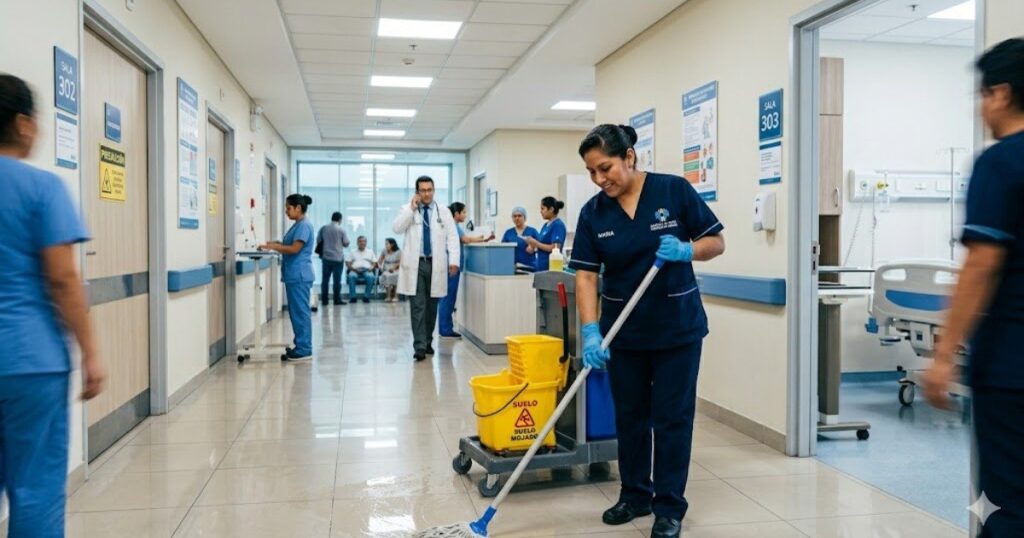 Personal de Limpieza Hospitalaria: Perfil Laboral, Responsabilidades 1 Personal de Limpieza Hospitalaria: Perfil Laboral, Responsabilidades